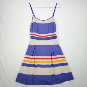 Juicy Couture Colorful Striped Mini Dress